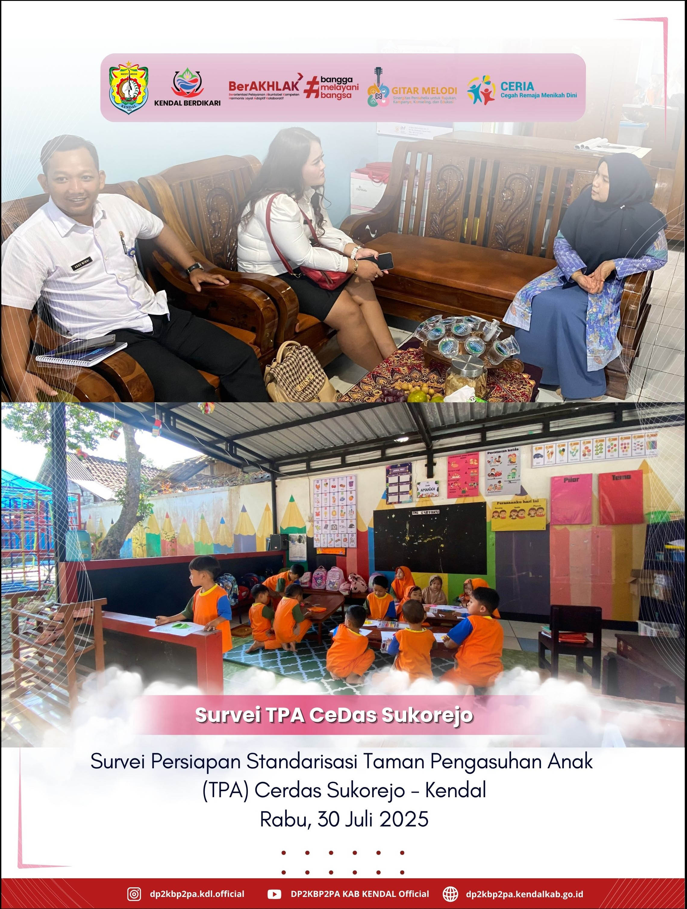 Survei Taman Pengasuhan Anak (TPA) Cerdas Sukorejo