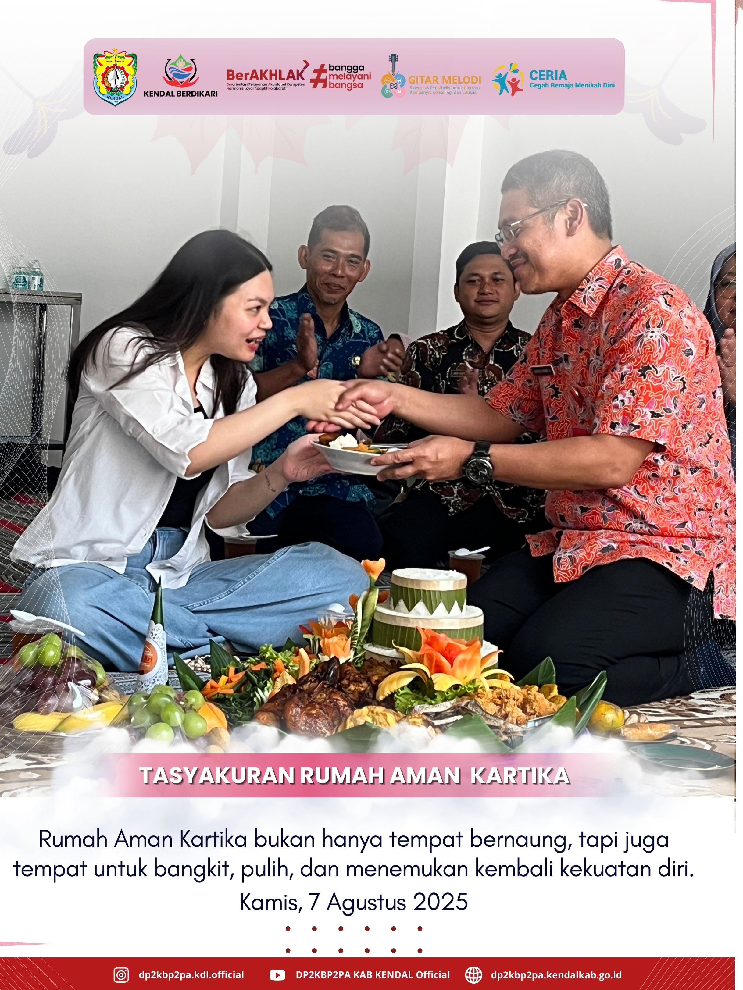 Tasyakuran Rumah Aman Kartika, Harapan Baru untuk Perlindungan Perempuan dan Anak di Kendal