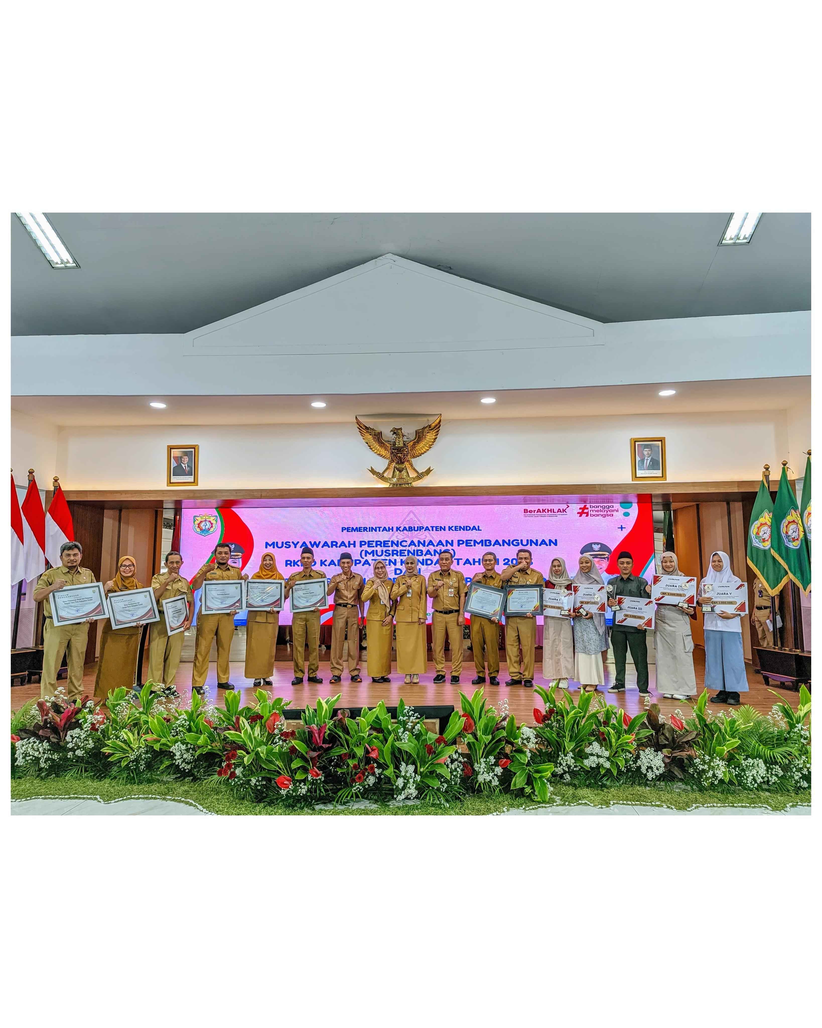 Raih EPSS 2024 Dinas P2KBP2PA Menduduki Peringkat 1 Terbaik kategori Kabupaten/Kota tingkat Provinsi Jawa Tengah Tahun 2024