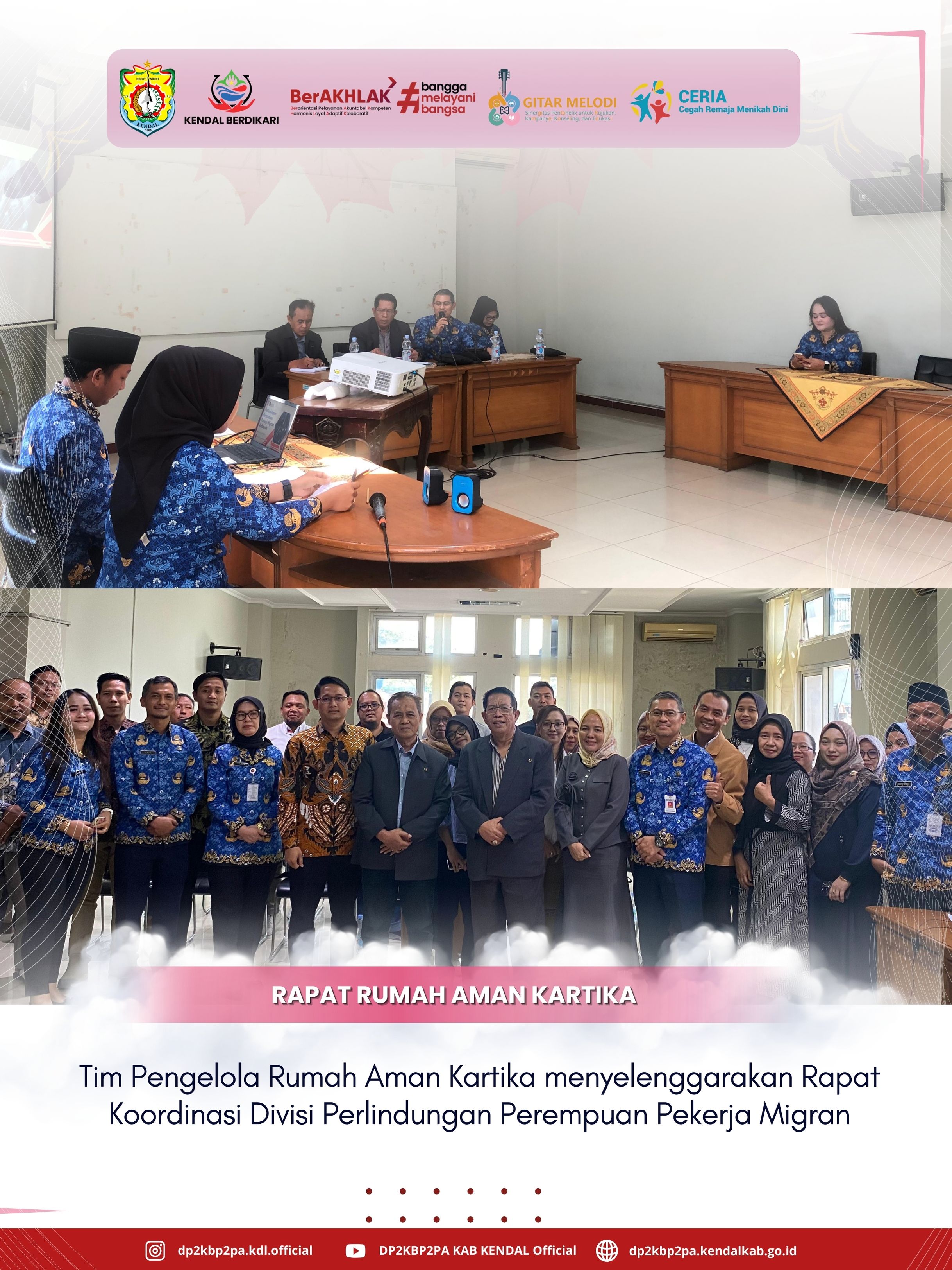 Rapat Koordinasi Divisi Perlindungan Perempuan Pekerja Migran Digelar di Kendal
