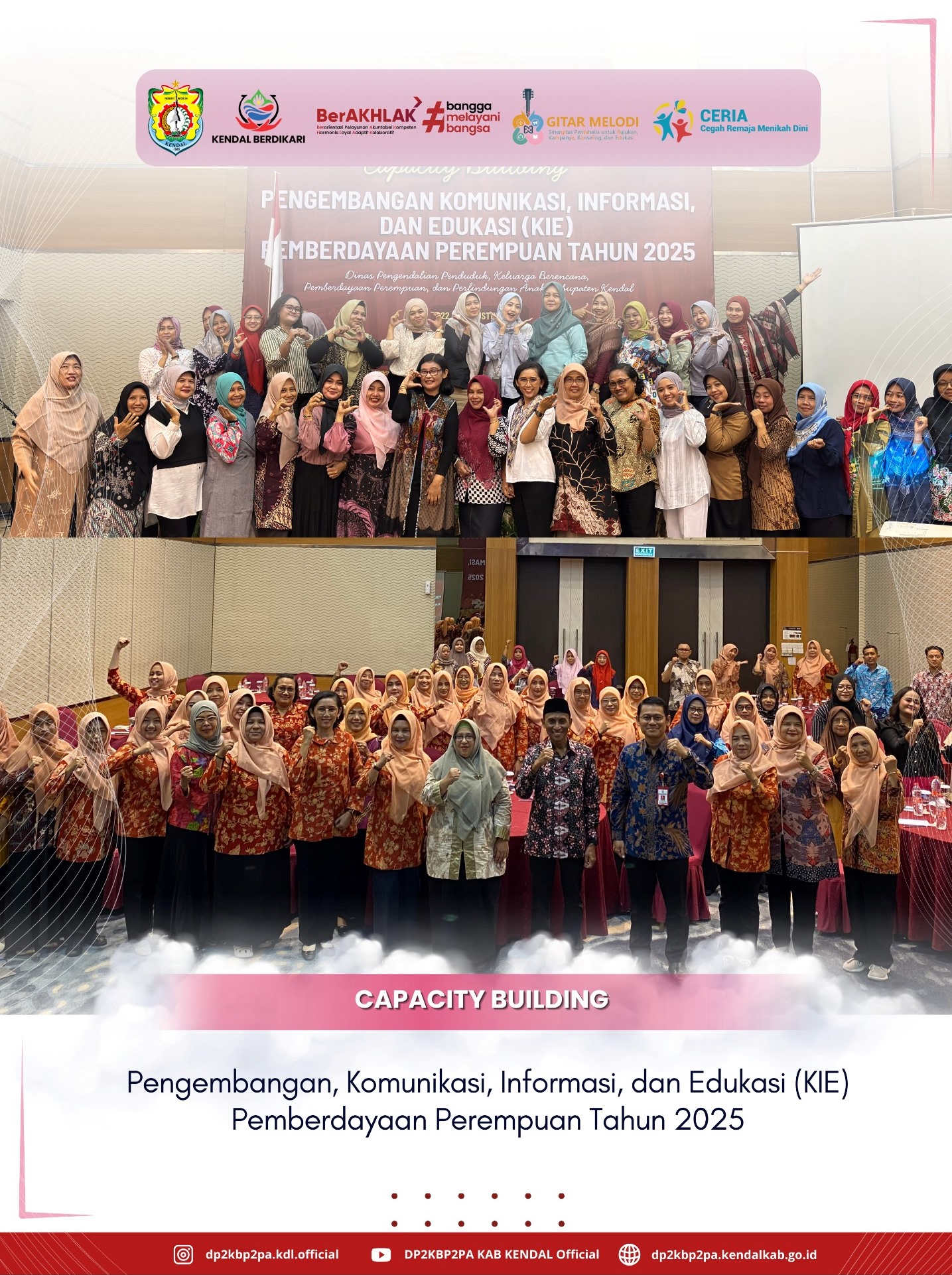 DP2KBP2PA Kendal Gelar Capacity Building Pemberdayaan Perempuan di Magelang