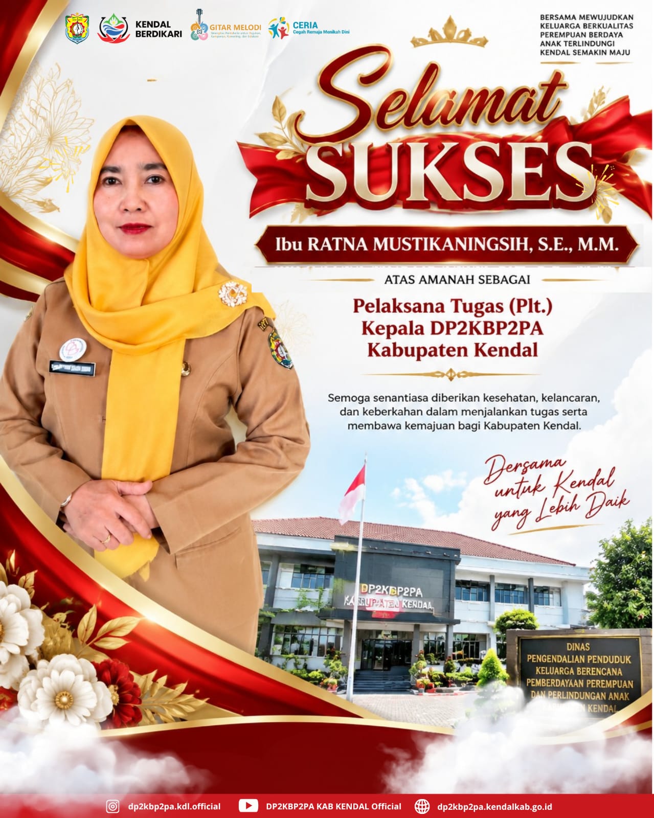 Selamat dan Sukses atas pelantikan