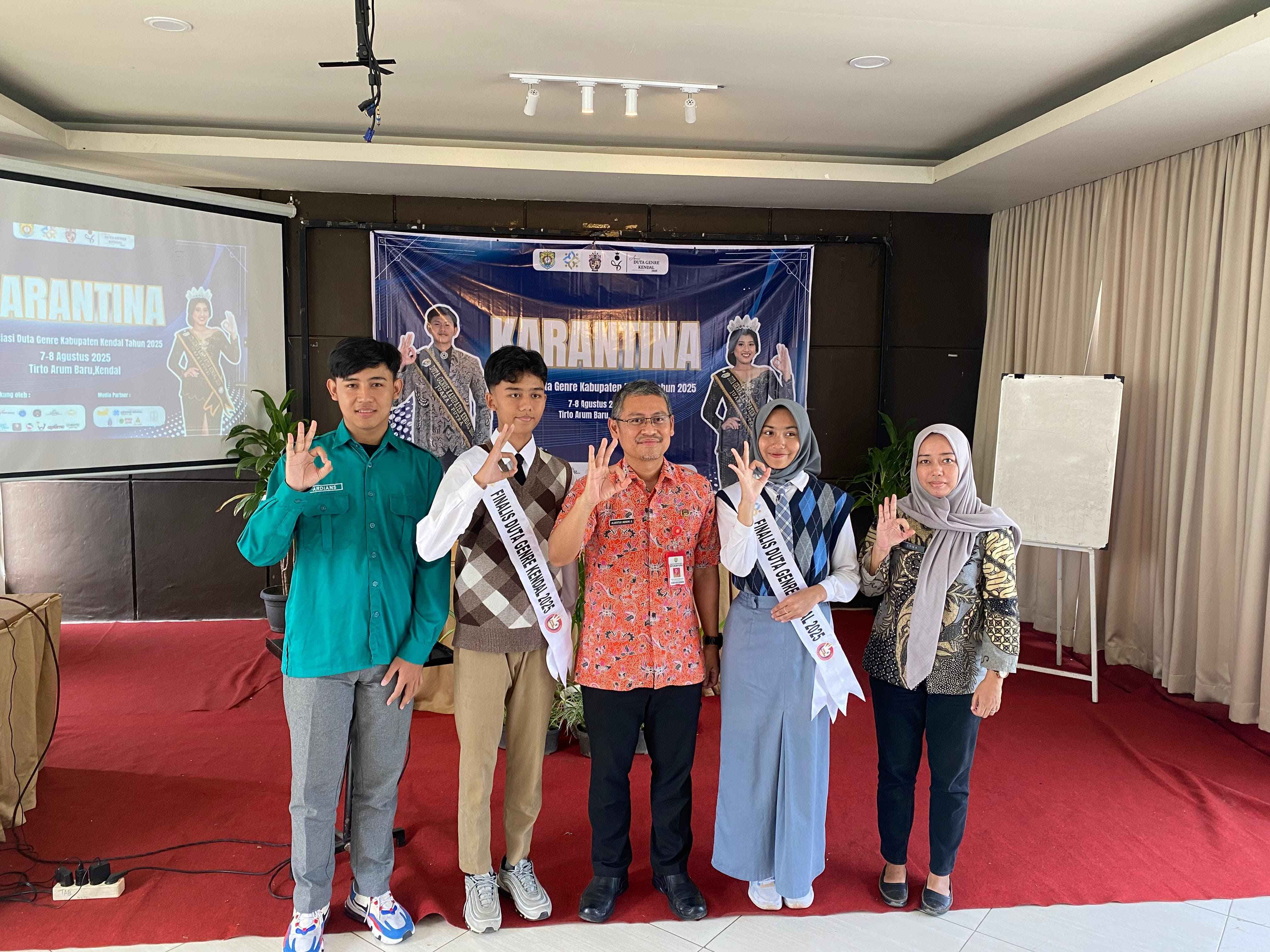 Karantina Apresiasi Duta Genre Kabupaten Kendal Tahun 2025